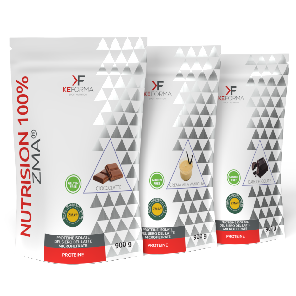Proteine in polvere Nutrision 100% zinco magnesio ZMA