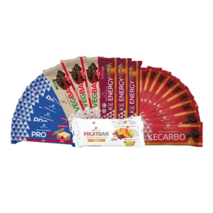 Bars Pack KeFORMA: Barrette energetiche sport assortite per allenamento.