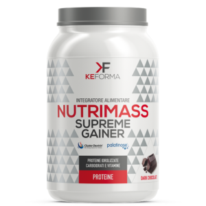 NUTRIMASS SUPREME GAINER proteine in polvere complete per massa. Dose NUTRIMASS SUPREME GAINER – Vollständiges Proteinpulver für Muskelaufbau.
